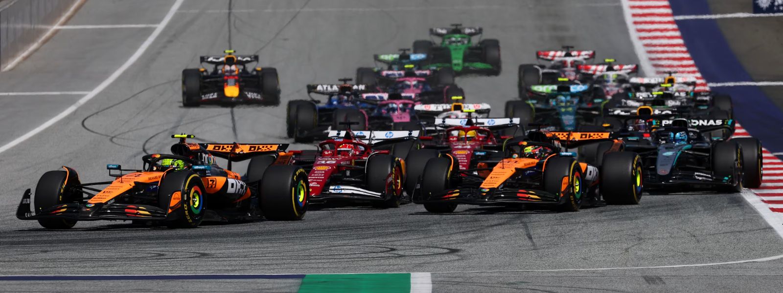 Lando Norris Fends Off Piastri For Austrian GP Win